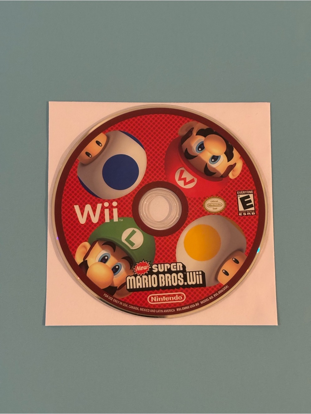 New Super Mario Bros. Wii - Disc only